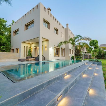 Villa Naciri En Plein Golf Avec Vue Sur Atlas Marrakesh Exterior foto