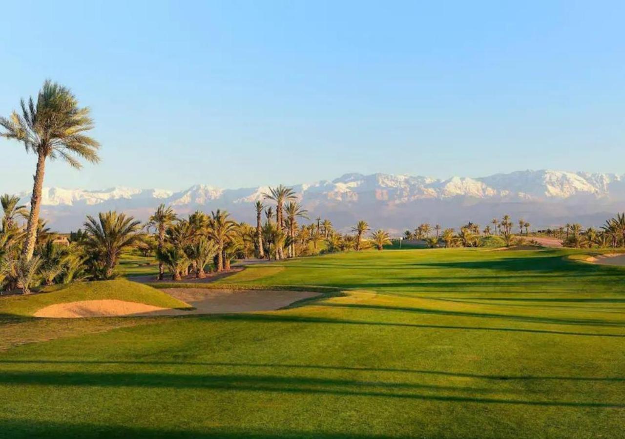 Villa Naciri En Plein Golf Avec Vue Sur Atlas Marrakesh Exterior foto