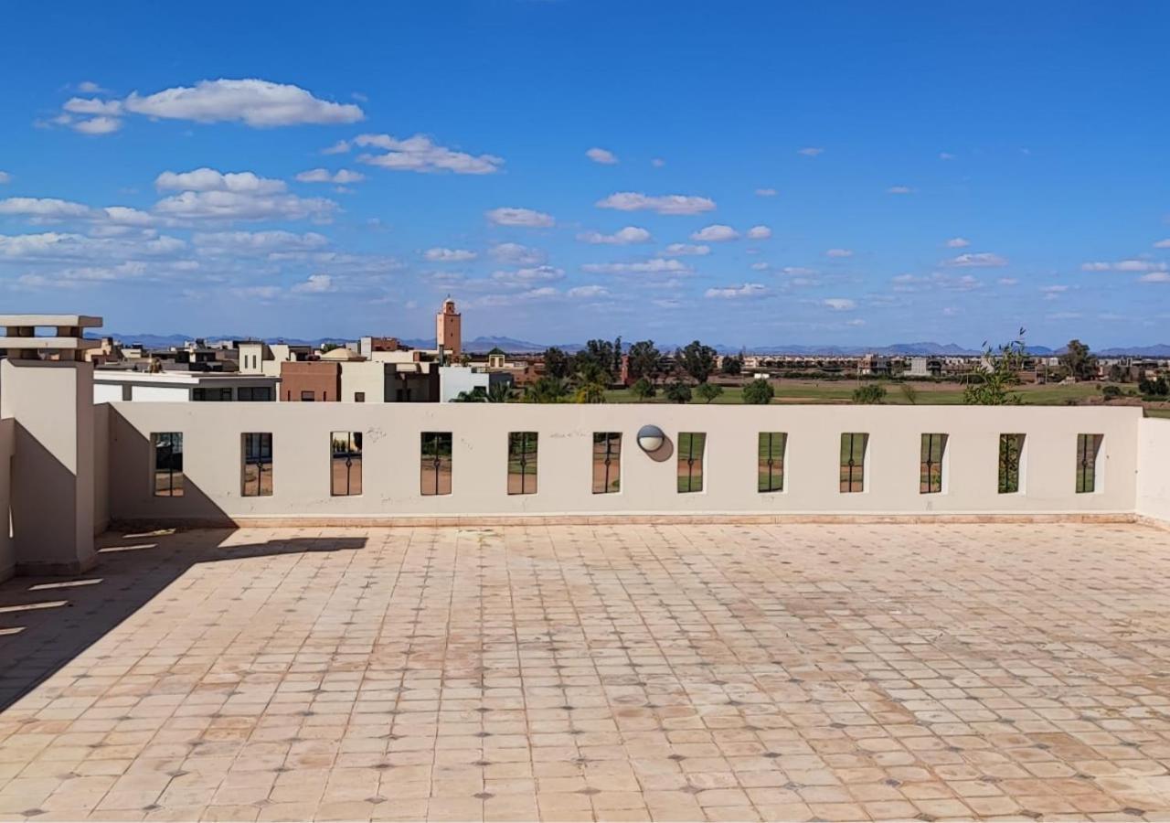 Villa Naciri En Plein Golf Avec Vue Sur Atlas Marrakesh Exterior foto