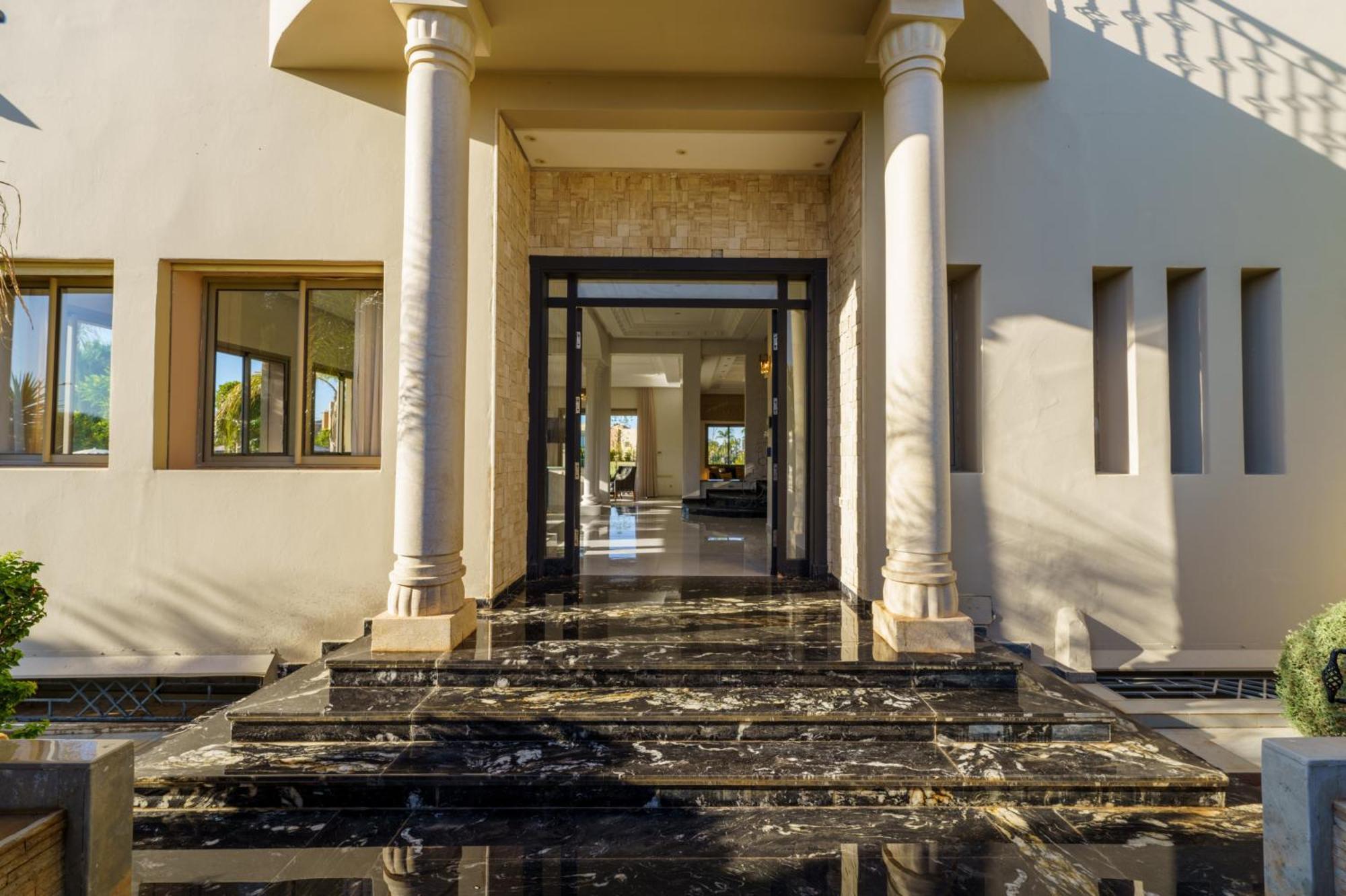 Villa Naciri En Plein Golf Avec Vue Sur Atlas Marrakesh Exterior foto