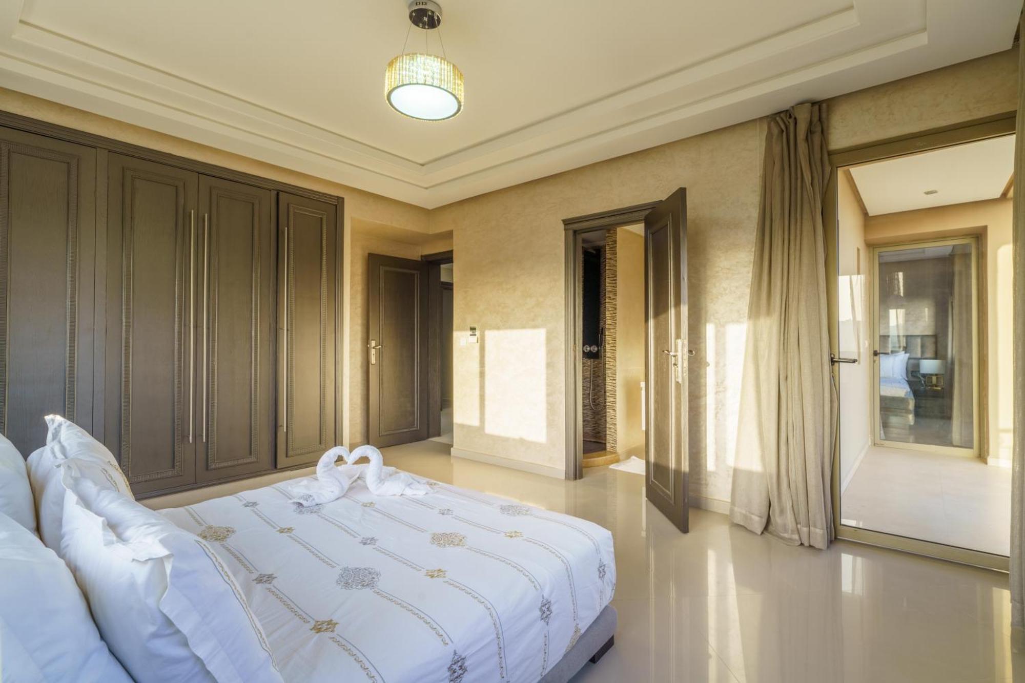 Villa Naciri En Plein Golf Avec Vue Sur Atlas Marrakesh Exterior foto