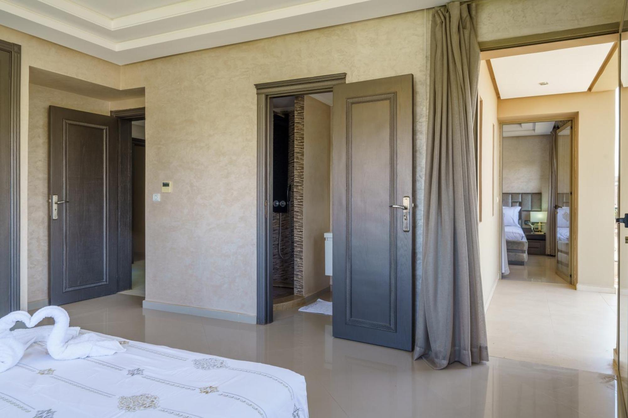 Villa Naciri En Plein Golf Avec Vue Sur Atlas Marrakesh Exterior foto